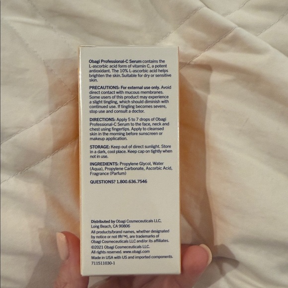 Obagi Medical Professional-C Serum 10% (1 oz.) new In Sealed box - Picture 2 of 5